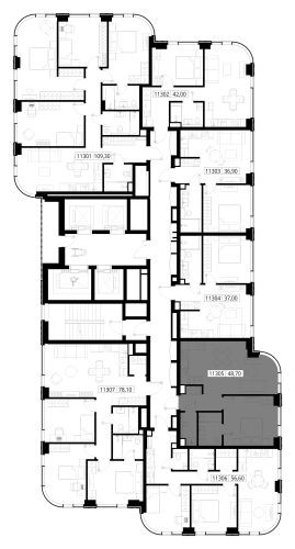 1-комнатная, 452,6 м²