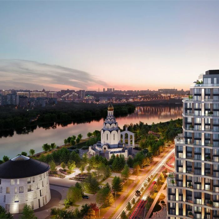 Клубный город на реке Primavera